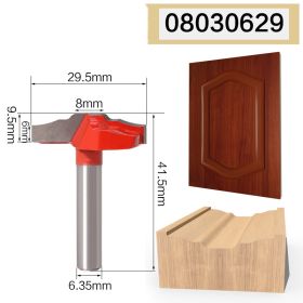 1/4 handle door flower line knife cabinet lace door knife (Option: 6style)