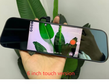 HD night vision dual lens (Option: 6inch touch version)